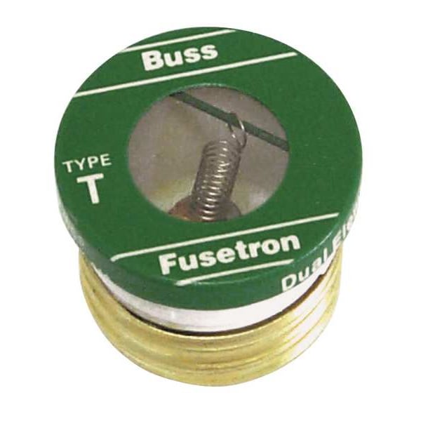 Plug Fuse, 20A, 10kA at 125V AC, 4 PK