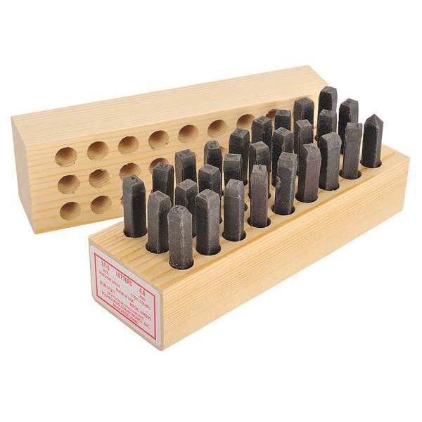 Hand Stamp Kit, Letter Set, PK26