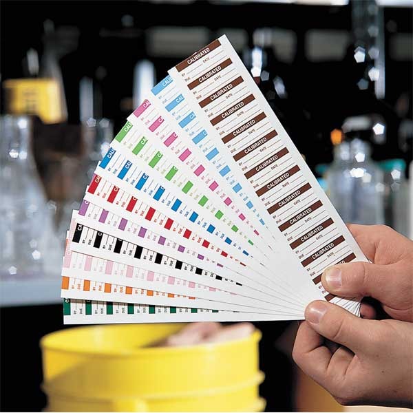 Calibration Label Color Pack, ENG, PK182, TCSL2-COLOR-PAC
