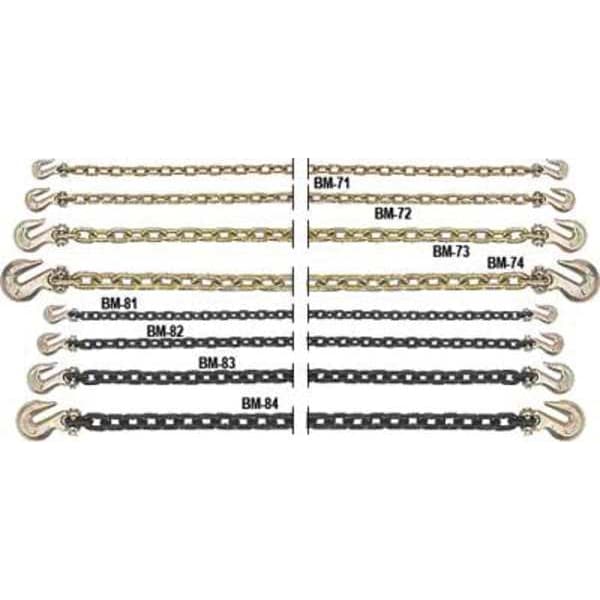 Chain, Grade 70, 3/8 Size, 20 ft., 6600 lb.