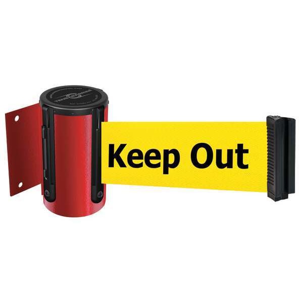 Belt Barrier, Red, Belt Color Yellow