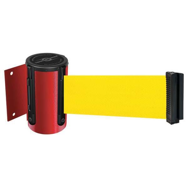 Belt Barrier, Red, Belt Color Yellow