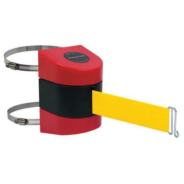 Belt Barrier, Red, Belt Color Yellow