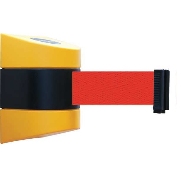 Belt Barrier, Yellow, Belt Color Red