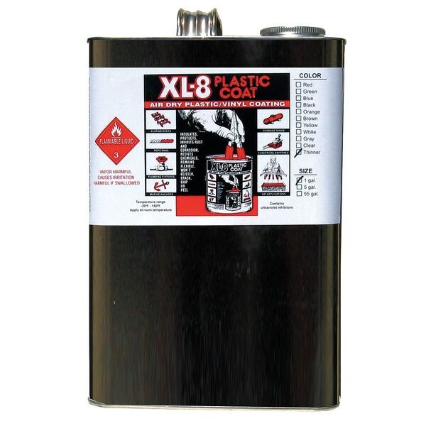 PVC Coating Thinner, Clear, 1 gal