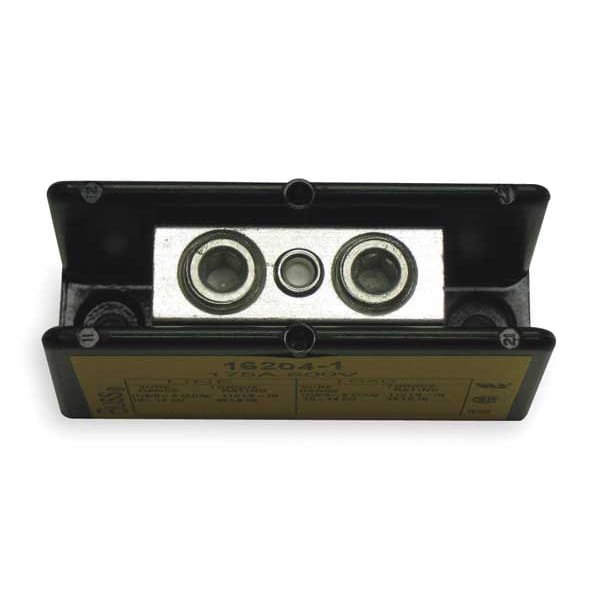 Power Distribution Block, Open, 1 Pole, 175 A Copper, 600 V AC/DC