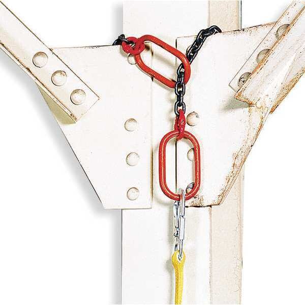 Cross Arm Chain, 6 ft Length, 410 lb Weigth Capacity, Steel Anchor, Cross-Arm Chain