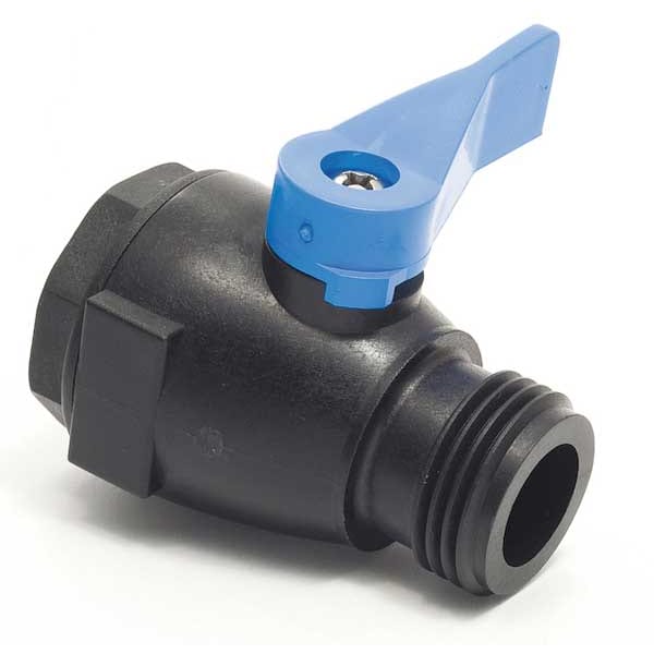 3/4" FGHT x MGHT PVC Ball Valve Inline