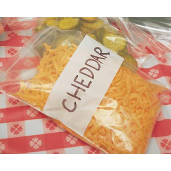 Reclosable Bag, Zip Seal, 12 in L, 10 in W, 1.75 mil Thick, Low Density Polyethylene (LDPE), Clear