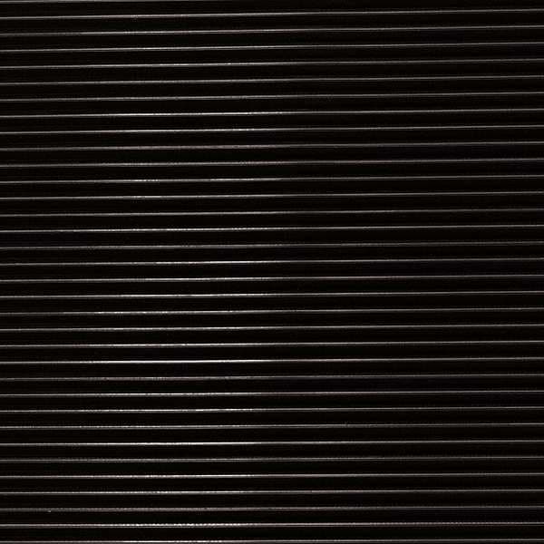Floor Runner, Vinyl, 1/8 in Thick, Black, 3 ft W x 105 ft L