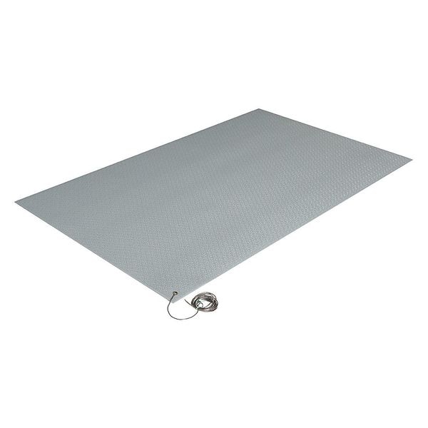 Antistatic Antifatigue Mat, 12 ft. L x 3 ft. W