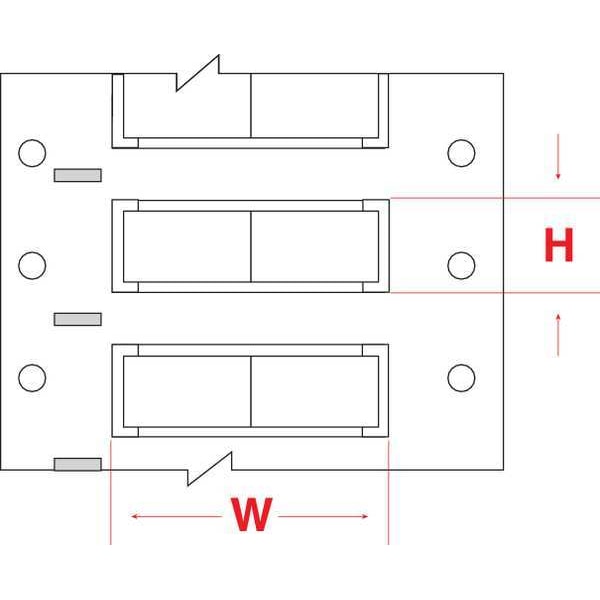 Write On White Wire Marker Sleeves, PermaSleeve(R) Polyolefin, 2HX-375-2-WT-2