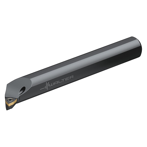 Indexable Boring Bar, 125.00mm L, High Speed Steel, Trigon Insert Shape