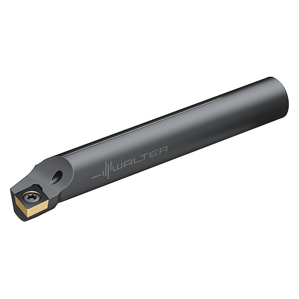 Indexable Boring Bar, 125.00mm L, High Speed Steel, 80 Degrees  Diamond Insert Shape