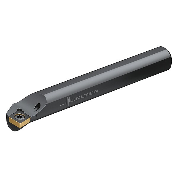 Indexable Boring Bar, 202.23mm L, High Speed Steel, Square Insert Shape