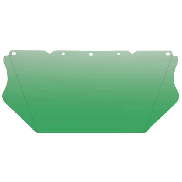 Face Shield Visor, Green Visor, Polycarbonate, Anti-Fog, Scratch-Resistant Lens, Green