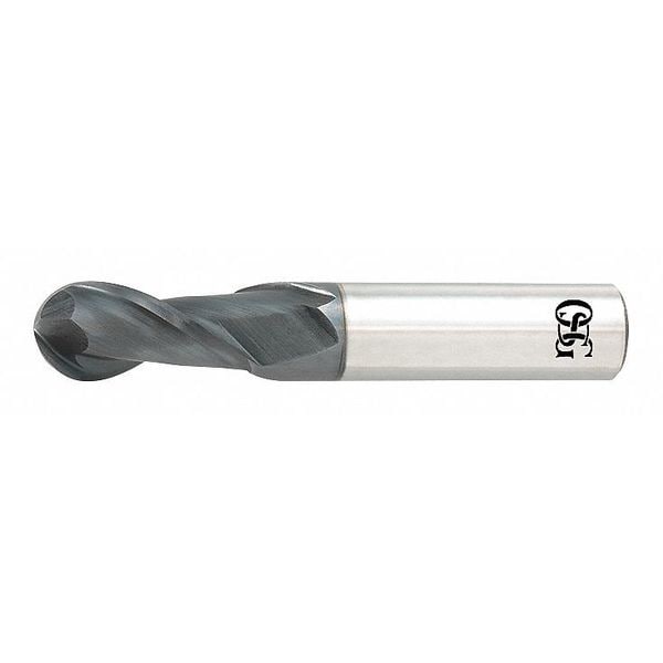 Carbide End Mill, HP421BN, 3/16 D, 5/8 Cut