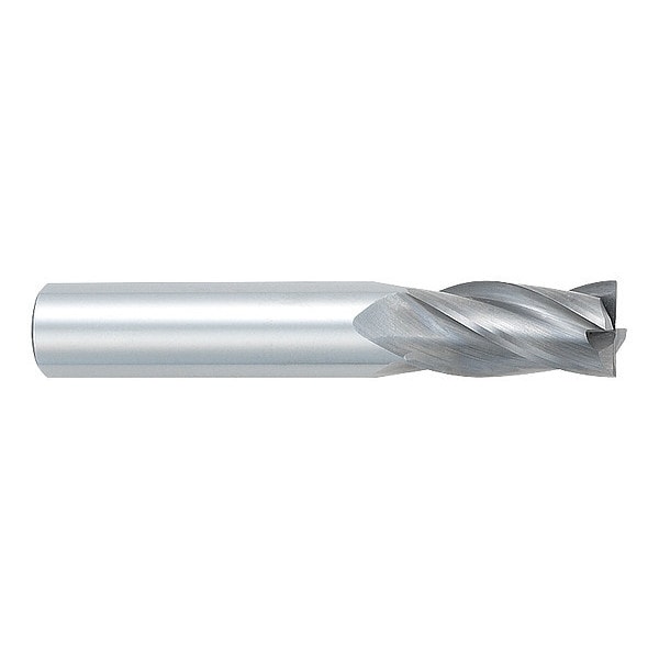 Carbide End Mill, 404, 7/8 D, 1 1/2 Cut L