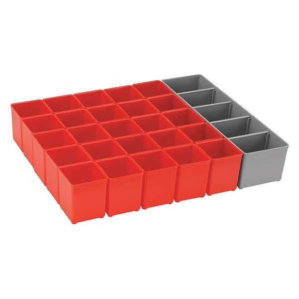Tool Organizer with Plastic, 2-3/4" H x 13-1/2" W