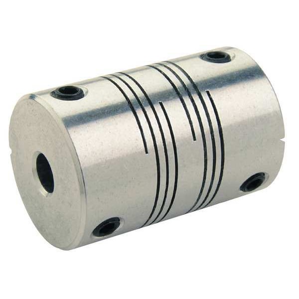 Coupling, 6 Beam Set Screw, 1/4in.x 1/4in.