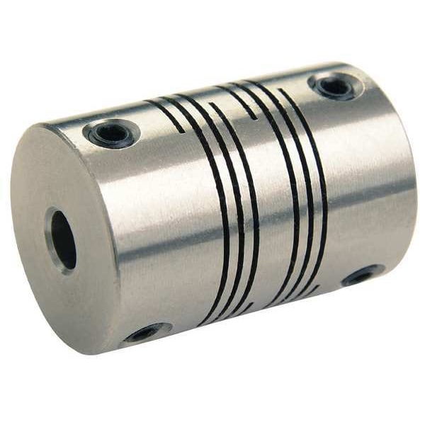 Coupling, 6 Beam Set Screw, 1/2in.x 1/2in.