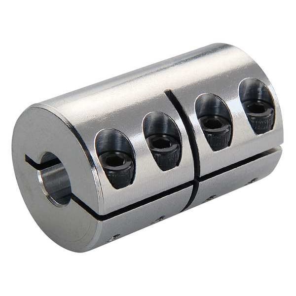 Rigid Shaft Coupling, One Piece, 5/16in.