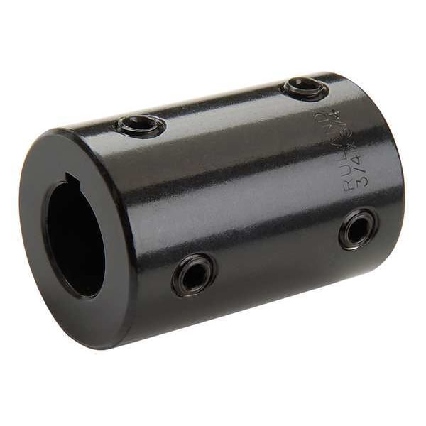 Rigid Shaft Coupling, Set Screw, 2in.