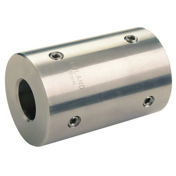 Rigid Shaft Coupling, Set Screw, 3/4in.