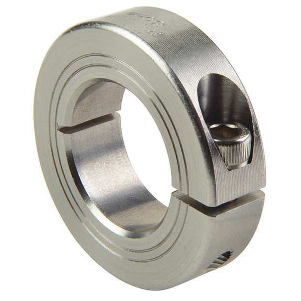 Shaft Collar, Clamp, 1Pc, 34mm, 303 SS