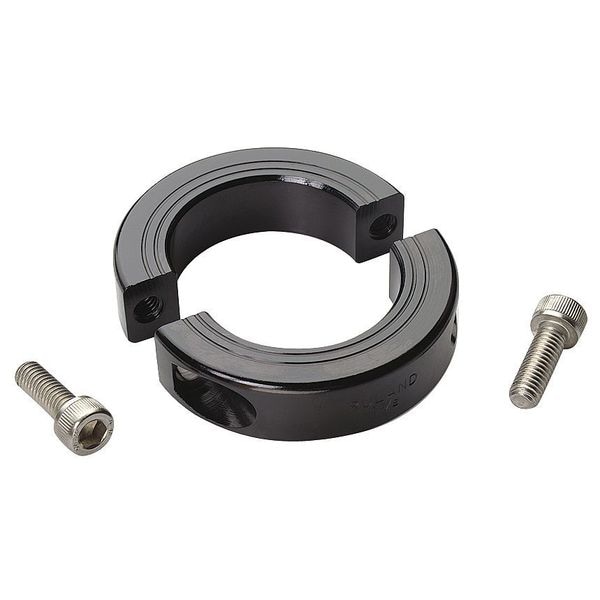 Shaft Collar, Clamp, 2Pc, 50mm, Alum