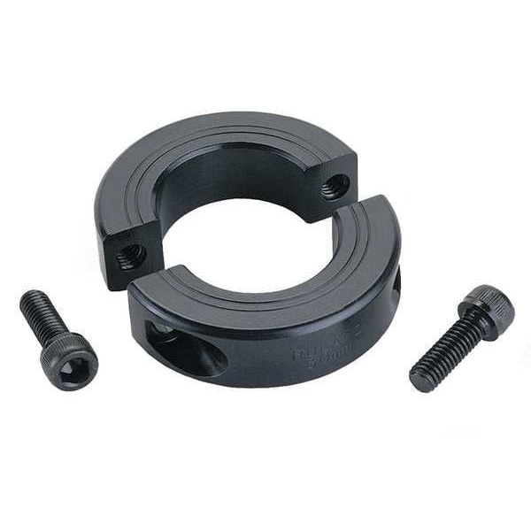 Shaft Collar, Clamp, 2Pc, 5/8 In, Steel