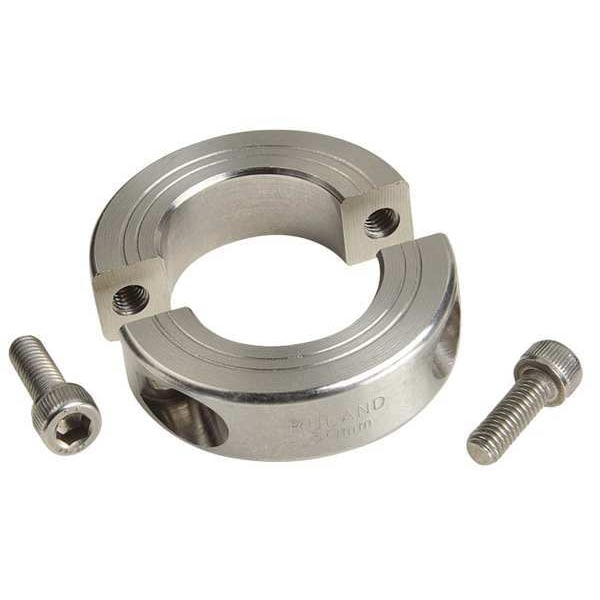 Shaft Collar, Clamp, 2Pc, 50mm, 316 SS