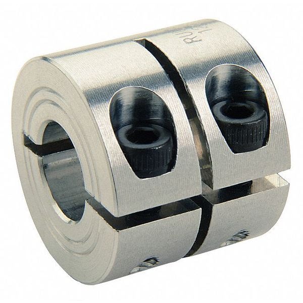 Shaft Collar, Clamp, 1Pc, 8mm, 2024 Aluminum