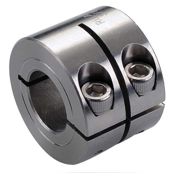 Shaft Collar, Clamp, 1Pc, 7/8 In, 303 SS