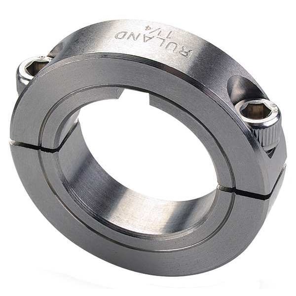 Shaft Collar, Clamp, 2Pc, 5/8 In, 303 SS