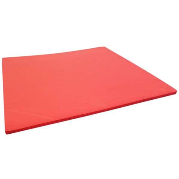 Foam Sheet, Crosslink, 48 in W, 96 in L, 1/8 in Thick, Red
