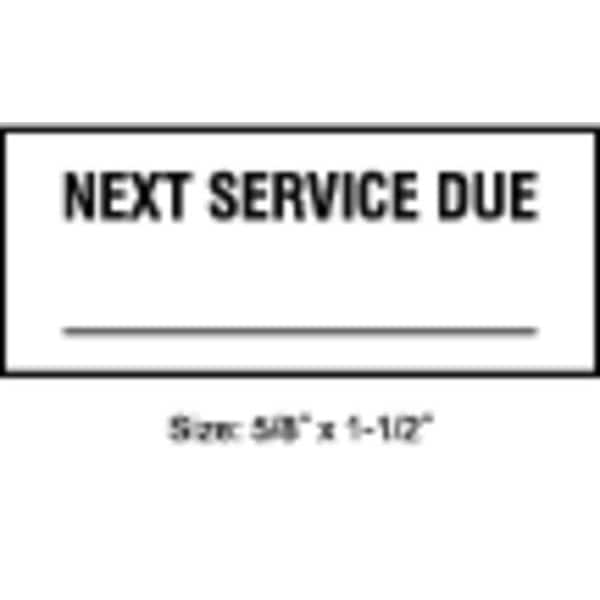 Inspection Label, ENG, Maintenance, PK350, TC-10703