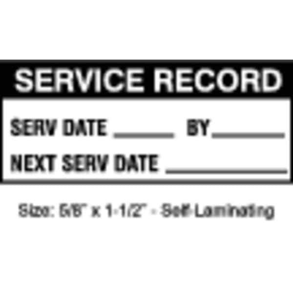 Inspection Label, ENG, Maintenance, PK350, TCSL2-20901