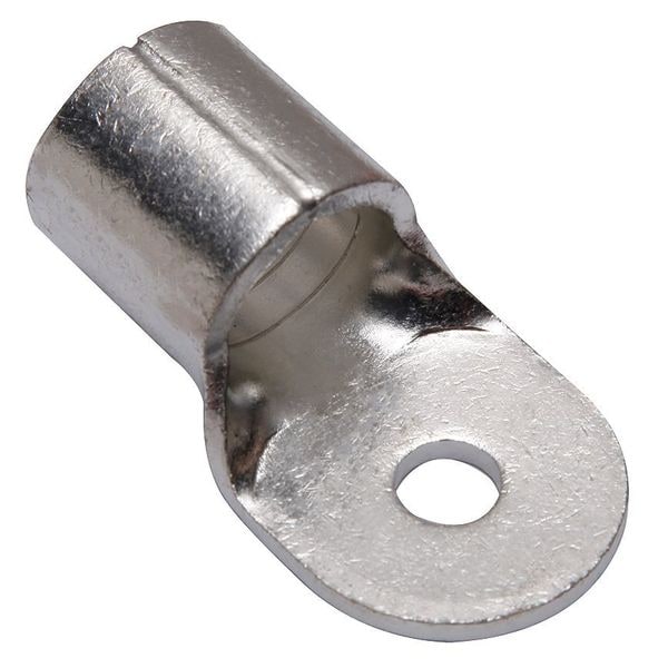 One-Hole Compression Lug, 300 kcmil Max, 3/8 in Stud, Long Barrel, Copper, None