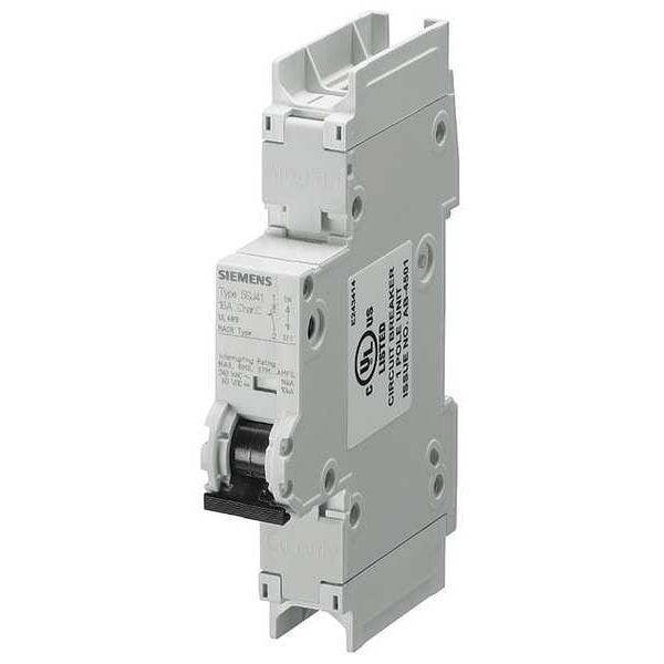 Miniature Circuit Breaker, 5SJ4 Series, 35A, 1 Pole, 240V AC, 10kA, D Curve
