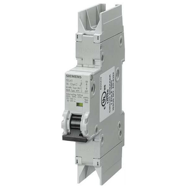 IEC Miniature Circuit Breaker, 5SJ4 Series, 40A, 1 Pole, 277V AC, 10kA at 277V AC, C Curve