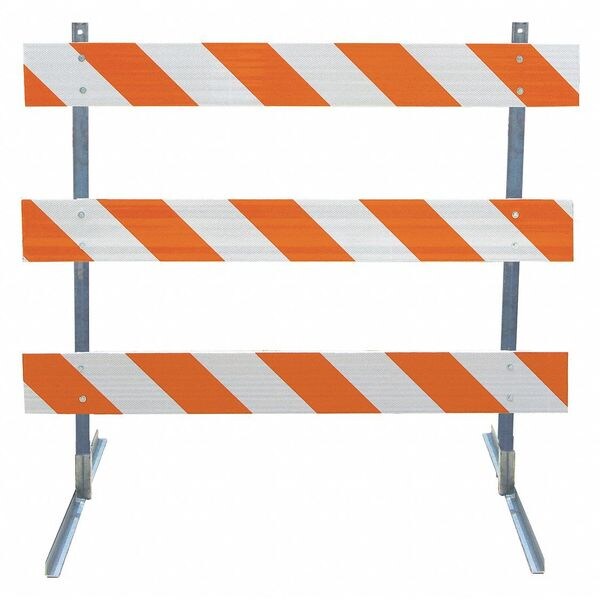 Barricade, Type III, Angle Iron, 6 ft., DG