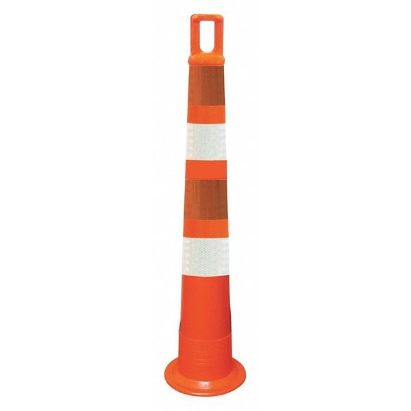 Watchtower Stacker Cone, 4Org/4Wht, 42" H