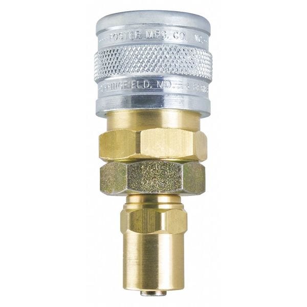Indstrl Intrchng Sckt, 3Series, Brass/Stl