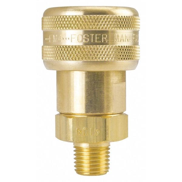 Industrial Interchange, Sckt, Brass, 3/8"