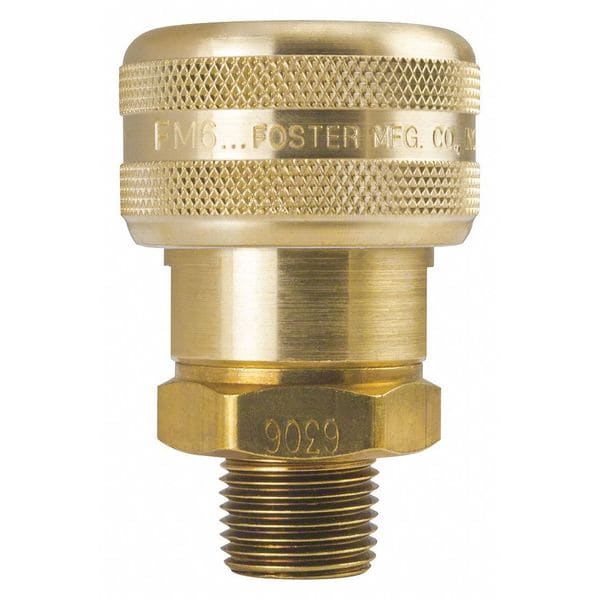 Industrial Interchange, Sckt, Brass, 3/4"