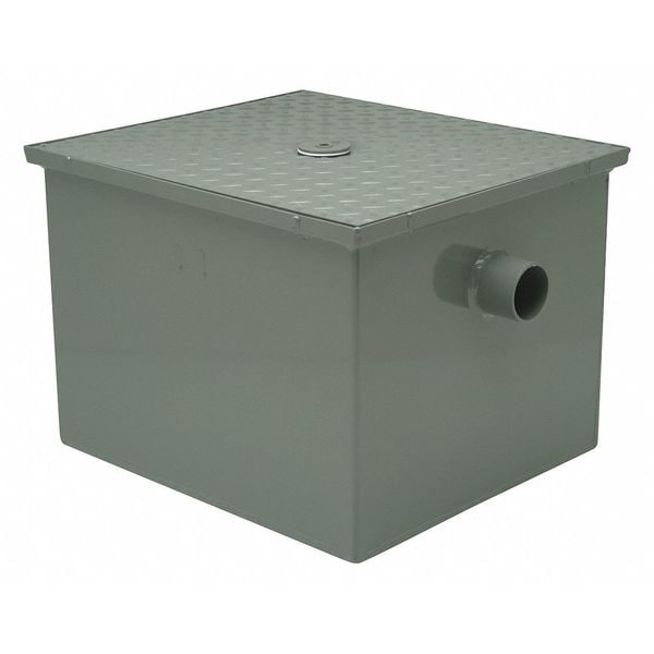 Greasetrap, Flow Control, 20 gpm, 2" No-Hub