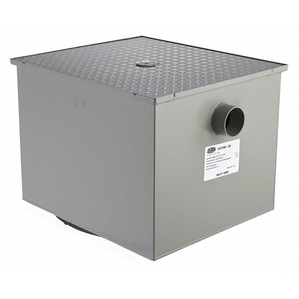 NH Grease Trap, Flow Control 3"