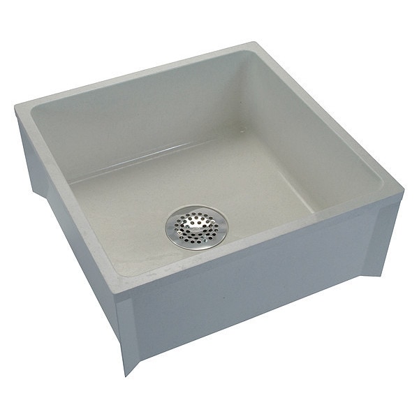 PVC, Stainless Steel Mop Basin