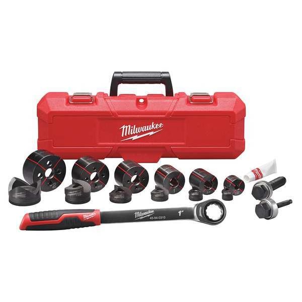 EXACT 1/2" to 2" Hand Ratchet Knockout Set